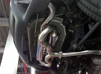 マフラー取り付け